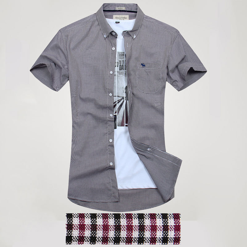 Nueva Abercrombie Fitch Hombres Algodón camiseta de verano AF6843 Nueva Abercrombie Fitch Hombres Algodón camiseta de verano AF6843